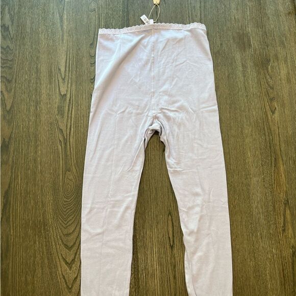 NWT Skims Lace Pointelle Leggings Lavender Size XL - Picture 8 of 8